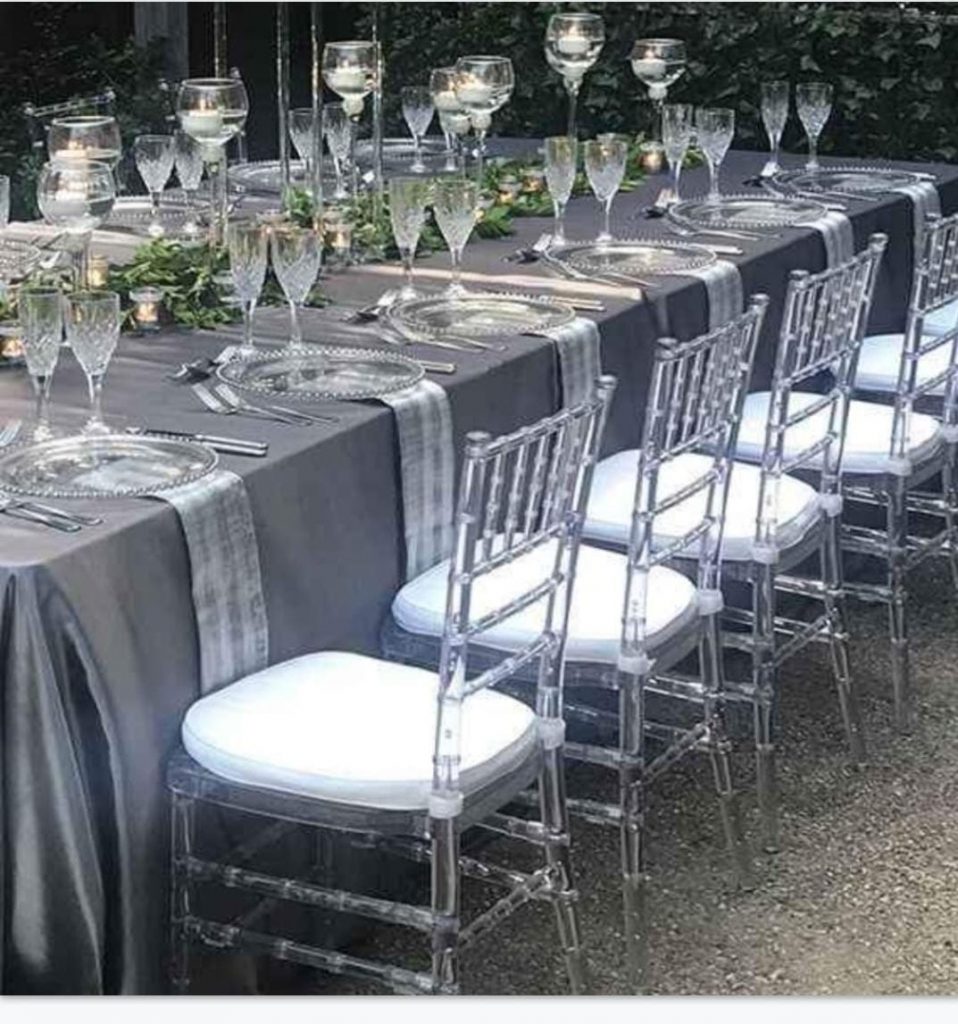 Clear chair